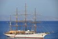 Tinos island big boat